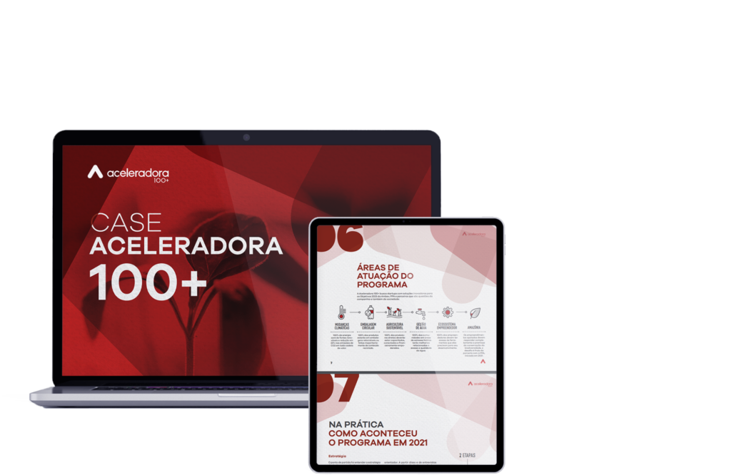 Case Aceleradora 100+ | Programa de Inovação Aberta Ambev