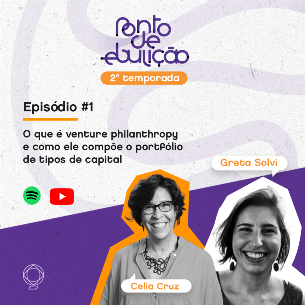 2ª Temporada – Episódio #1 | O que é Venture Philanthropy e como ele compõe o portfólio de tipos de capital