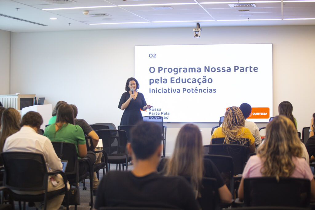 Demoday Potências do Programa Nossa Parte pela Educação iniciativa do Instituto BRF em parceria com o Quintessa